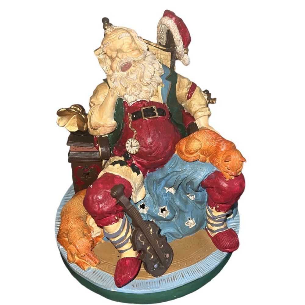 Lighted musical center piece! Ceramic